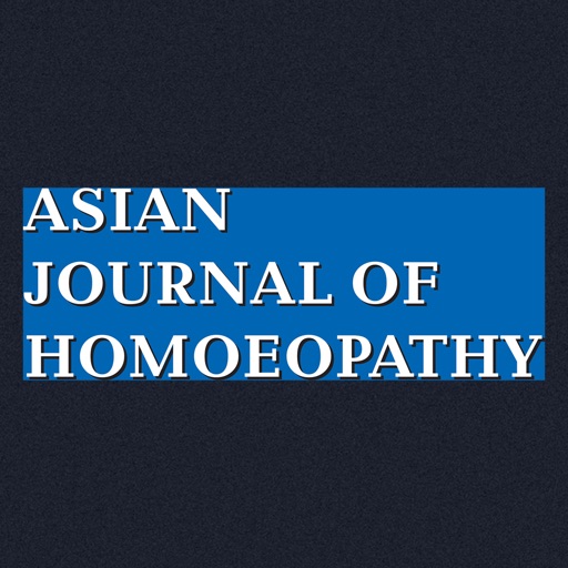 Asian Journal Of Homoeopathy
