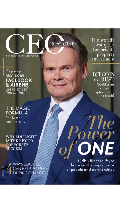 The CEO Magazine Euro... screenshot1