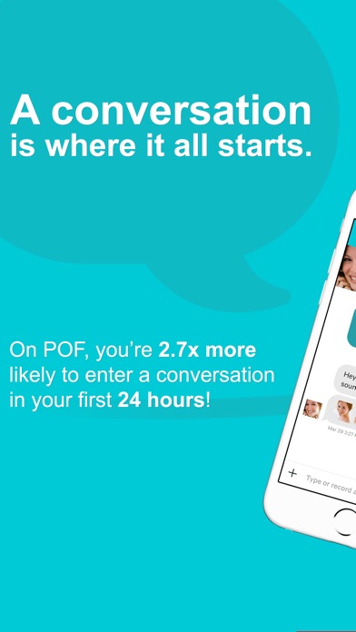 pof dating app report