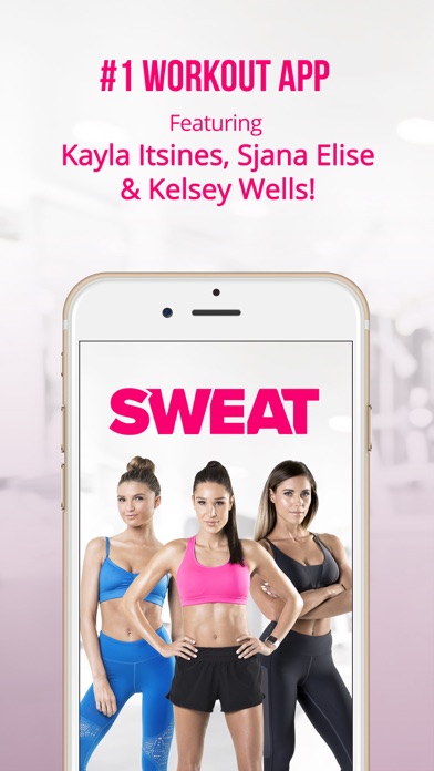 Sweat: Kayla Itsines Fitness  Screenshot
