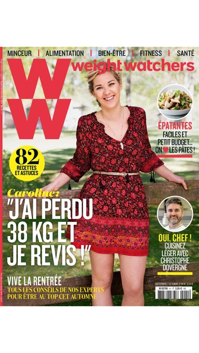 Weight Watchers Magazine France review screenshots