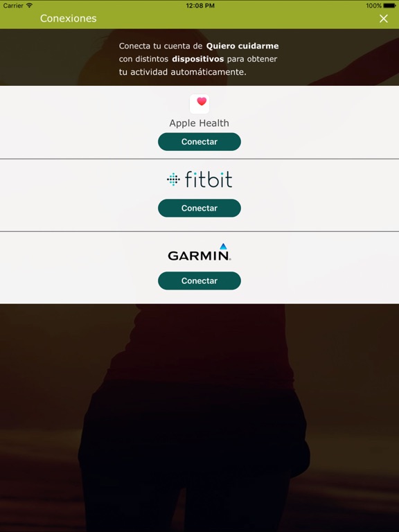 Captura de pantalla del iPad 5