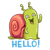 Funny Snail Stickers app review