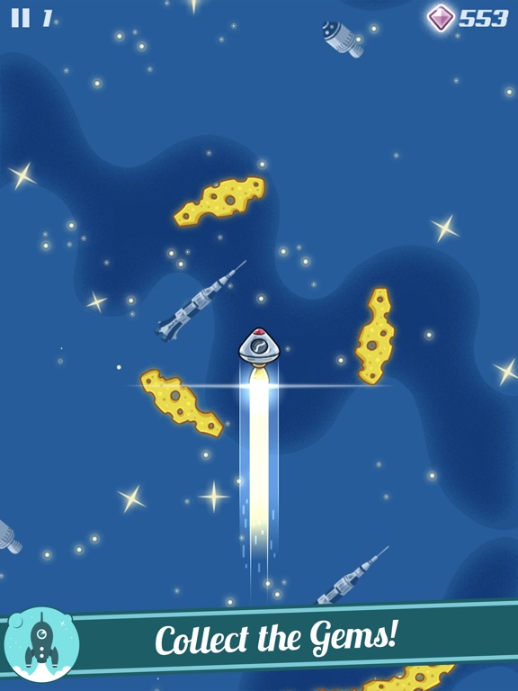 Screenshots of Let's Go Rocket - Ultimate Endless Space Adventure for iPad