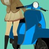 ガールバイクスクーター