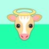 Blonde White Cow