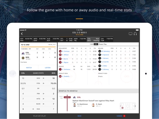 NHL Screenshots
