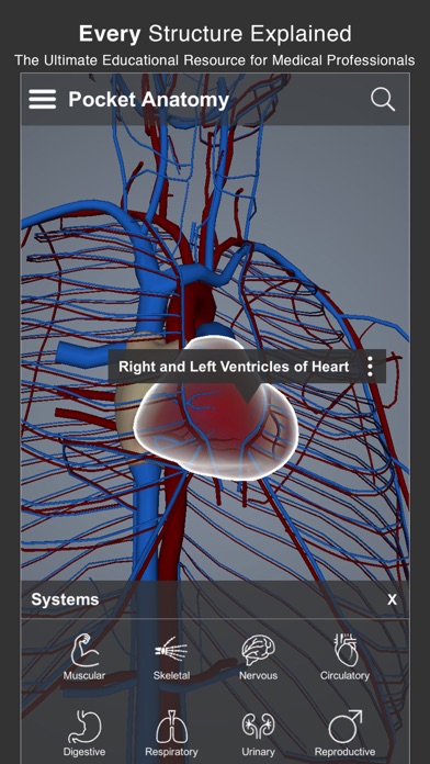Pocket Anatomy Pro screenshot1
