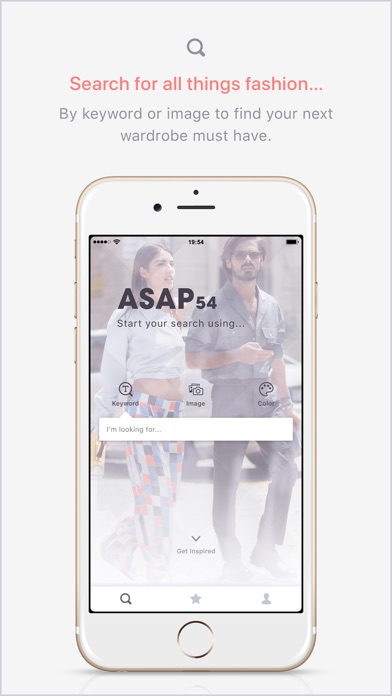 ASAP54 Search and Shop for Fashion Screenshot