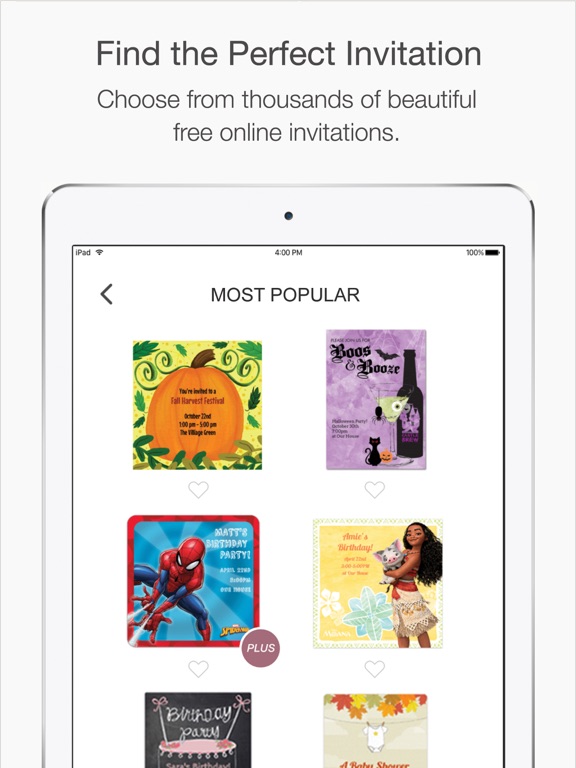 Punchbowl Online Invitations on the App Store