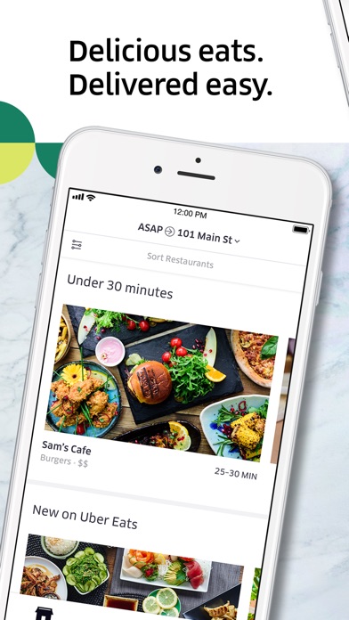 Uber Eats: Food Delivery  Screenshot