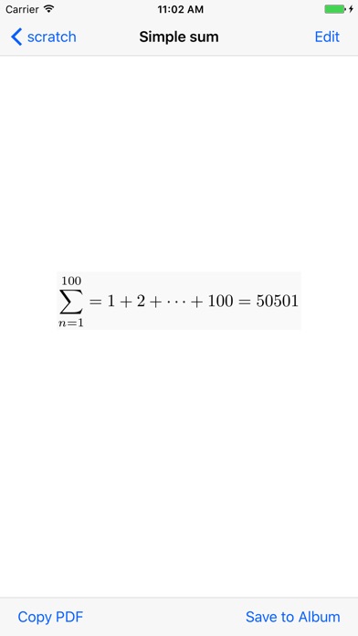TeX Equation screenshot1