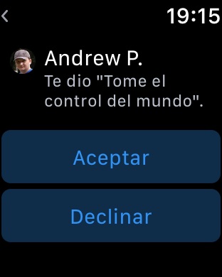 Captura de pantalla del iPhone 5