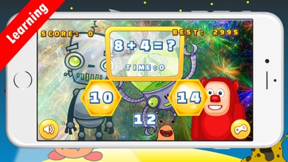 Alien Baby Math Games : 1st Grade Math Worksheets App Download 