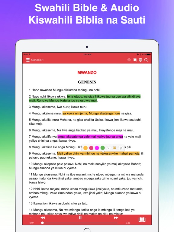 swahili audio bible mp3 download