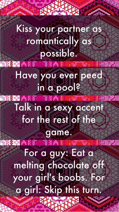 Screenshots of Truth or Dare Game (Sex Edition) for iPhone