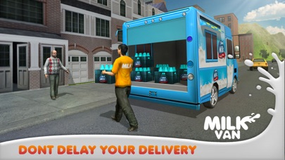 Milk Delivery Van – Trailer Truck Driver Screenshot on iOS