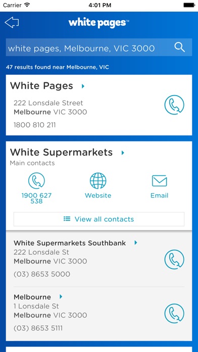 white pages app