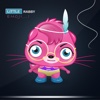 Rabby Cartoon emoji stickers for iMessage Business