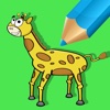 Coloring Pages For Kids Games Giraffes Edition diving giraffes 