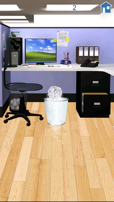 Paper Basketball Office screenshot1