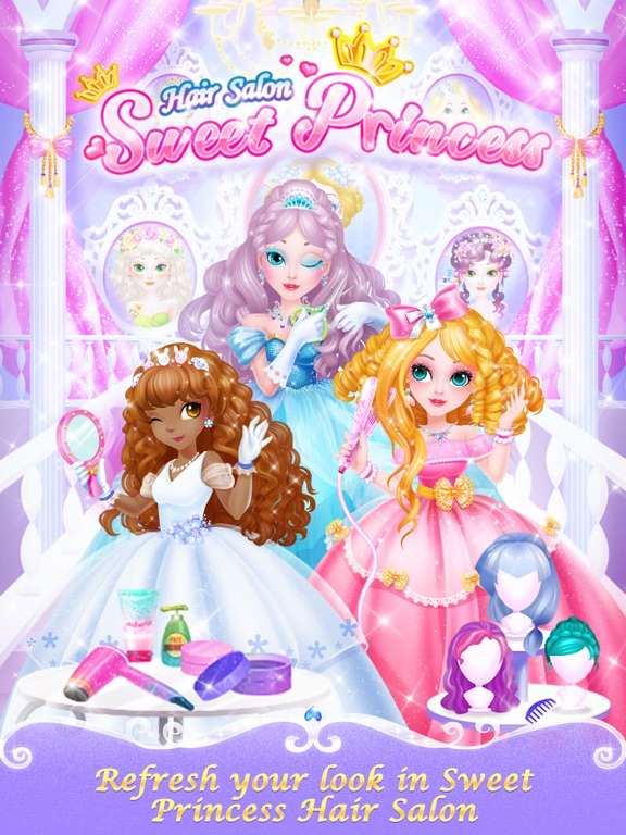 Sweet Princess Hair Salon на iPad