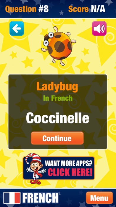 Learn French Words an... screenshot1