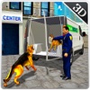 Police Dog Transport Truck & Minivan Drive police officer 