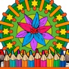 Flower Coloring Pages - Mandala Flower flower coloring pages 