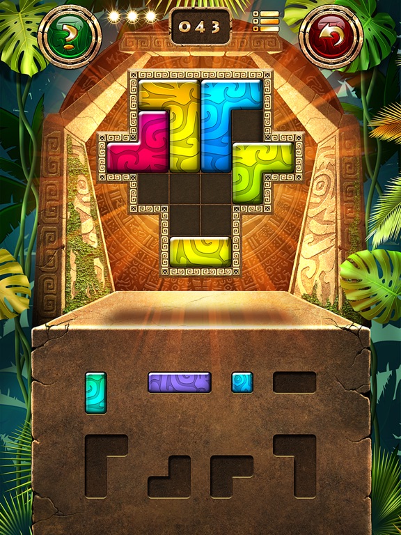 Screenshots of Montezuma Puzzle for iPad