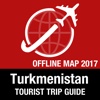 Turkmenistan Tourist Guide + Offline Map turkmenistan map 