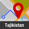 Tajikistan Offline Map and Travel Trip Guide tajikistan map 
