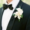 How to Make a Boutonniere-Tips and Tutorials pinning a boutonniere 