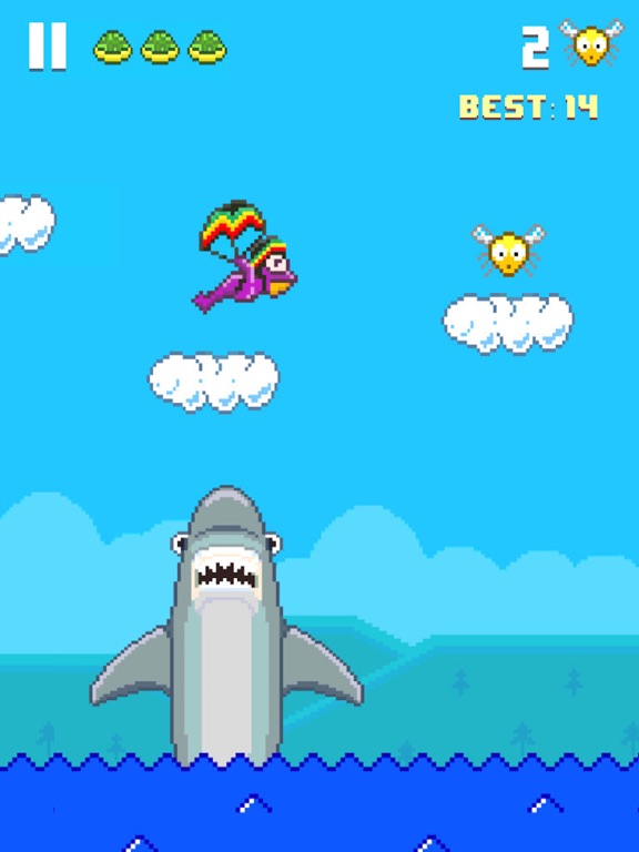 Screenshots of Hoppy Frog for iPad