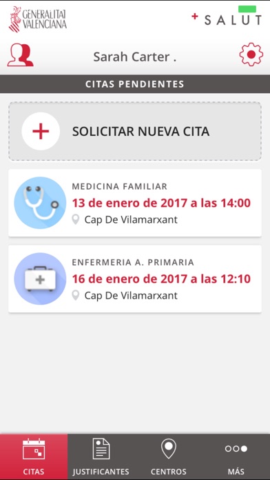 Captura de pantalla del iPhone 2
