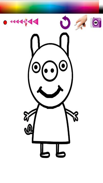 How to draw Peppa Pig, Zoey Zebra, Kids Drawing, Step by Step