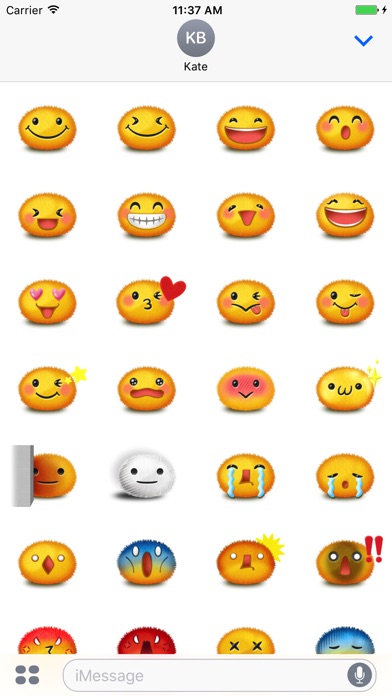 Emoji Proステッカーのスクリーンショット2 Emoji Proステッカーのスクリーンショット2