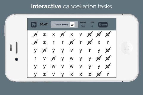 Visual Attention Therapy screenshot