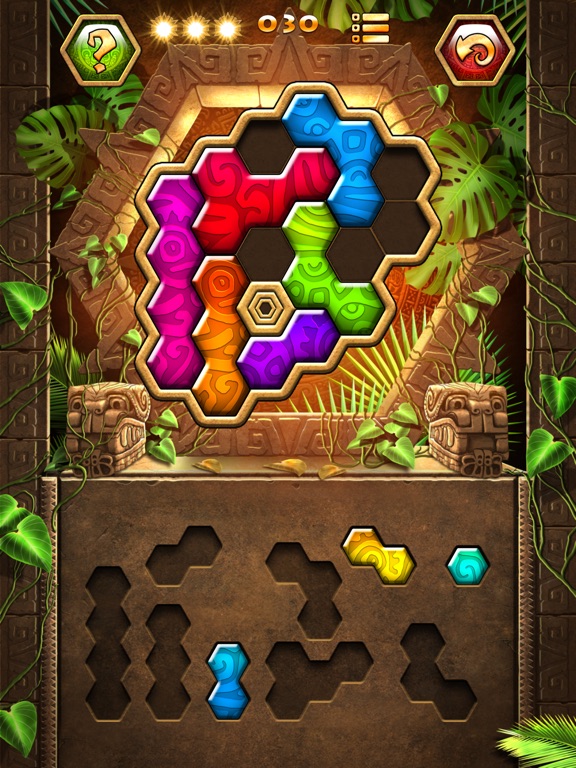 Screenshots of Montezuma Puzzle 3 for iPad