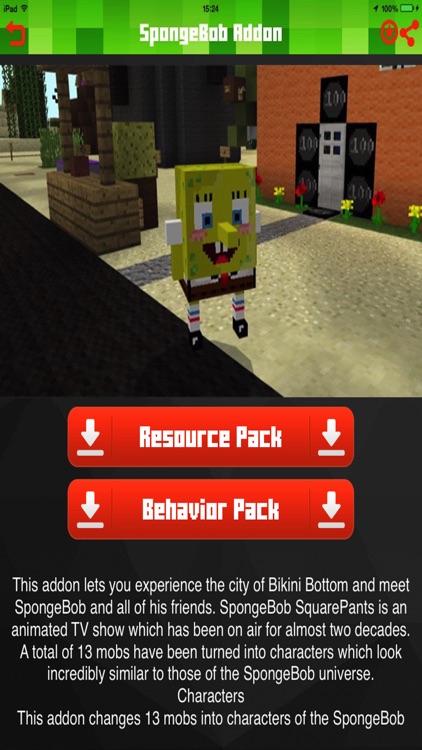 Map SpongeBob Minecraft APK for Android Download