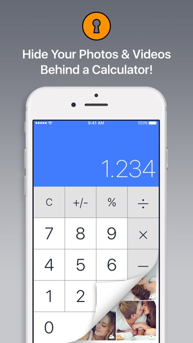 Secret Calculator Vault - Keep Private Photo Safe. app: insi