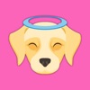 Cream Labrador Retriever Stickers