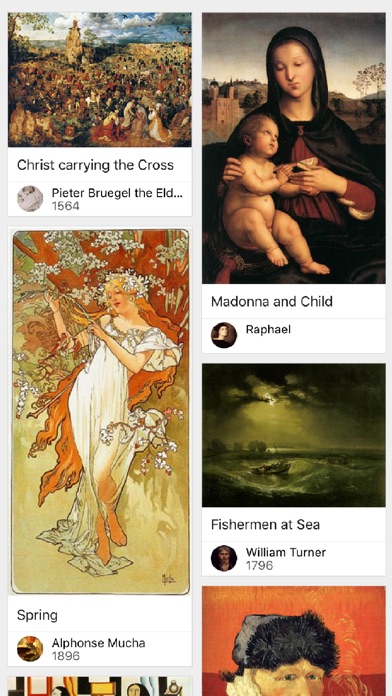 WikiArt - Encyclopedia of Fine Art Screenshot