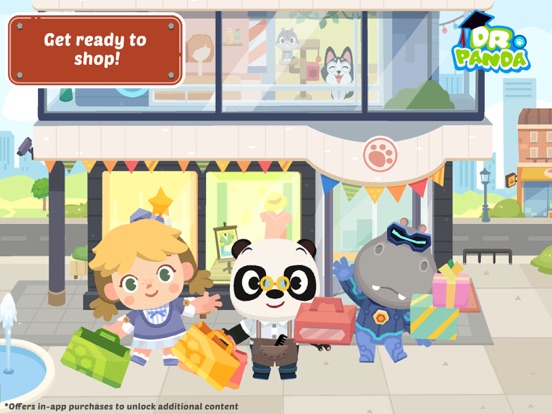 Screenshots of Dr. Panda Town: Mall for iPad