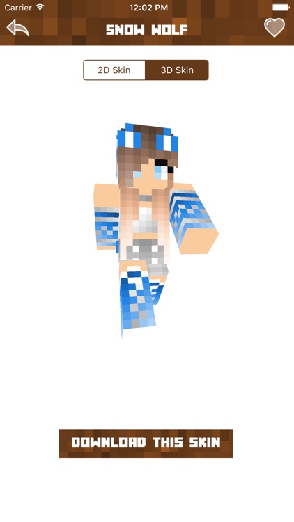 Girl Skin For Minecraft Edition by Rahul Parge