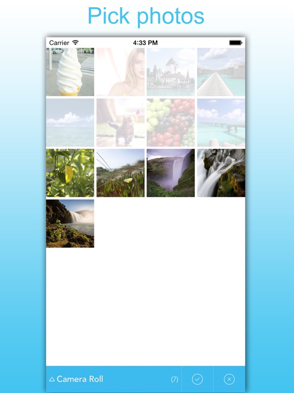 Screenshots of SlideShow Maker - Picture Video & Movie With Music for iPad