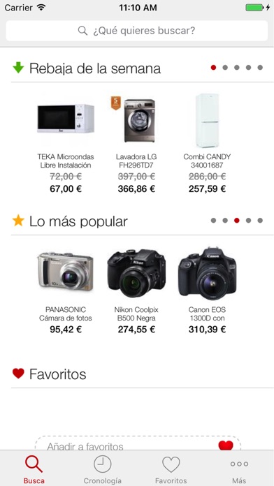 Captura de pantalla del iPhone 1