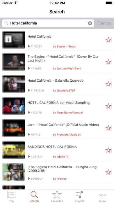 Screenshots of Free Music - Unlimited Songs Player For YouTube for iPhone