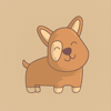 Bee Lea Teo - Cutie Silly Doggi - Dogmoji artwork