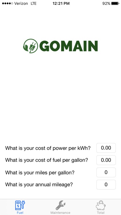 Evcalc Electric Vehicle Savings Calculator By Gomain Media Inc Evcalc Electric Vehicle Savings Calculator